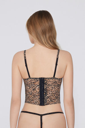מחוך בלקונט Iconic Leopard