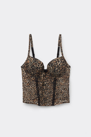 מחוך בלקונט Iconic Leopard