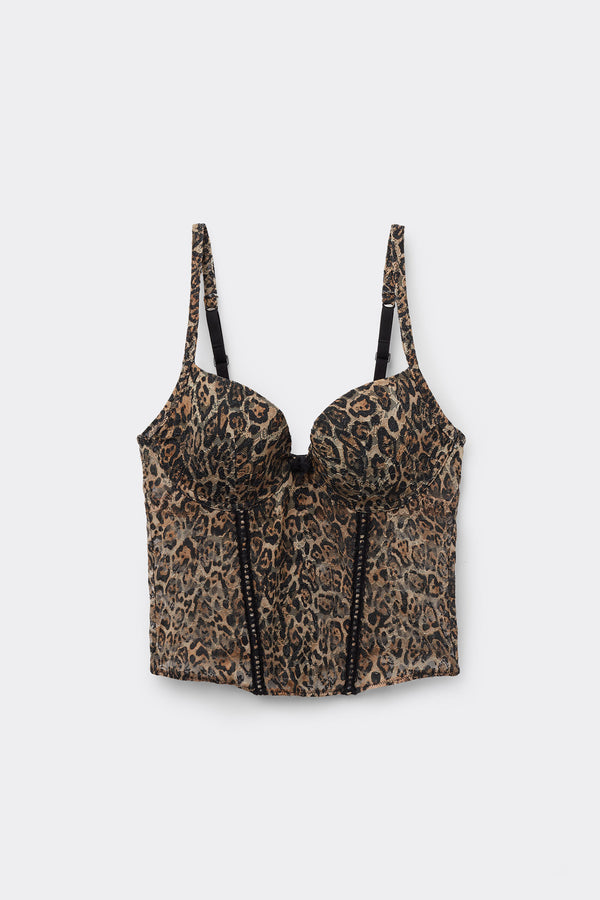 מחוך בלקונט Iconic Leopard