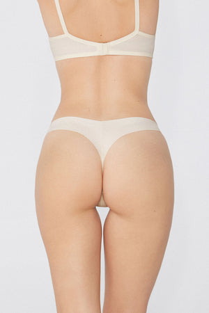 תחתוני מיקרופייבר ברזילאיים High-Leg ללא תפר