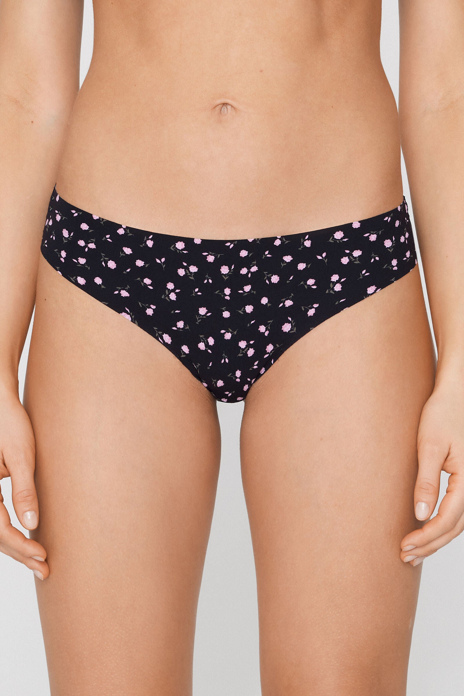 תחתונים ברזילאיים ללא תפר עם הדפס לימונים