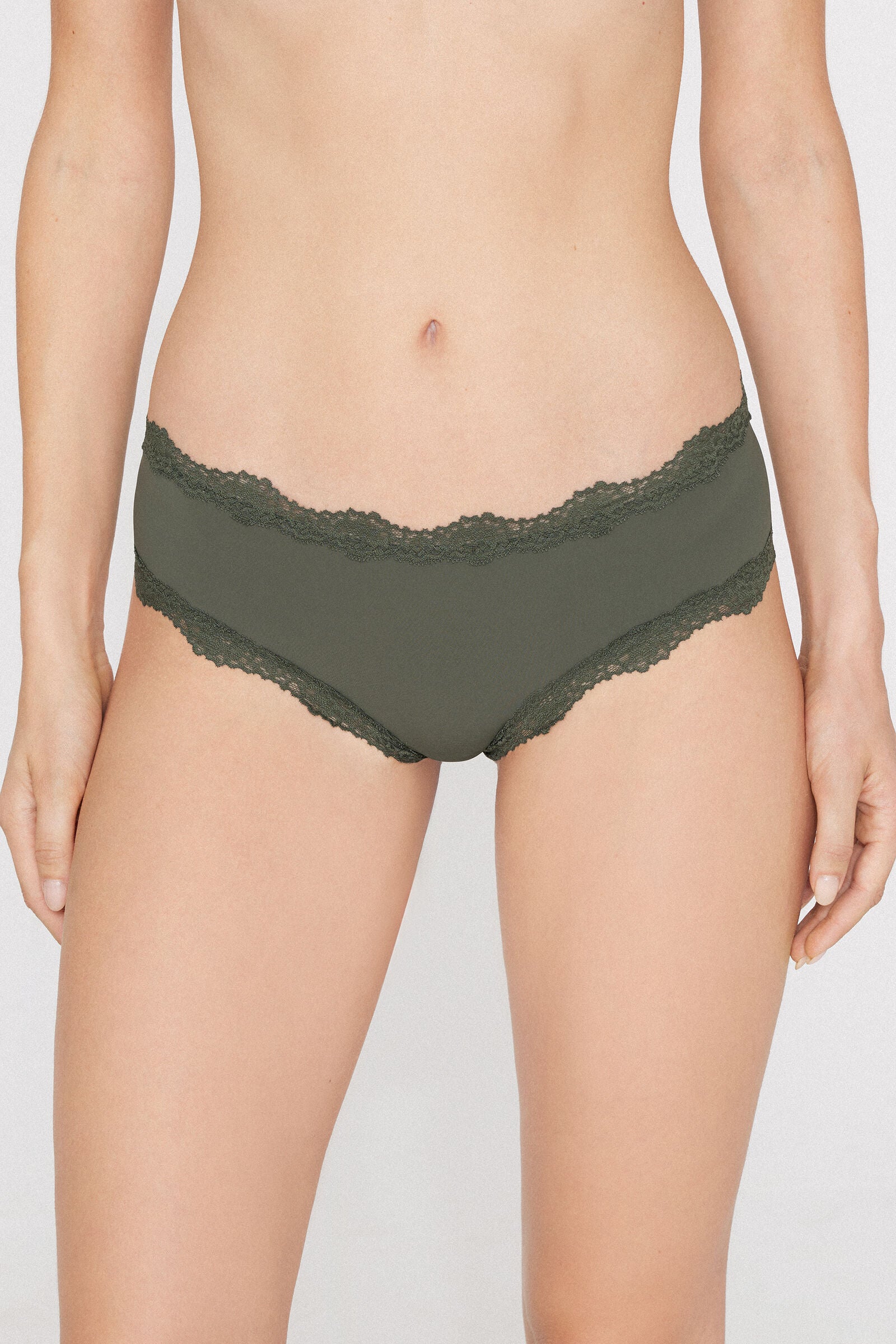 תחתונים צרפתיים Recycled Lace and Microfibre