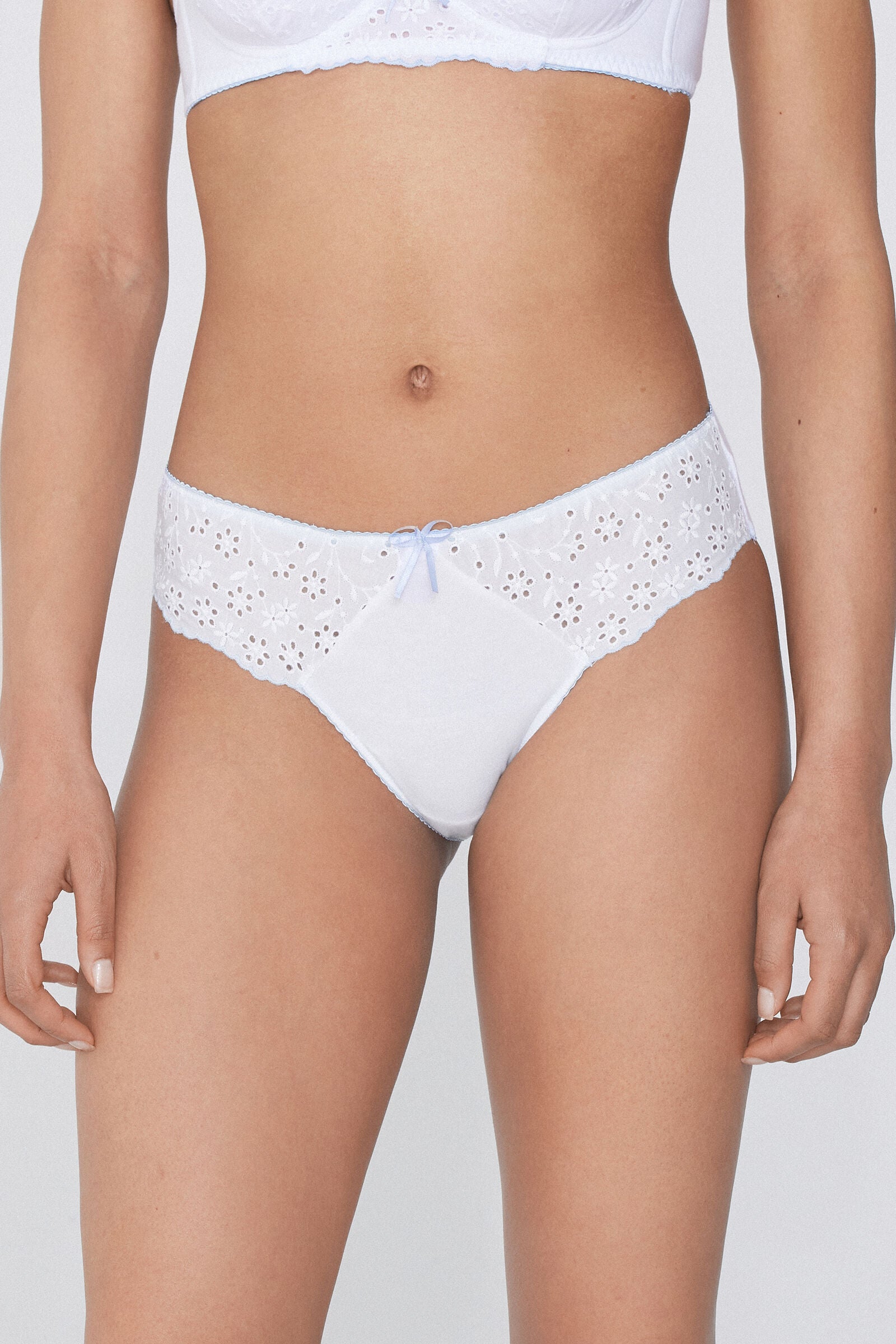 תחתוני כותנה Broderie Anglaise