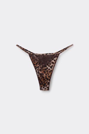 תחתוני חוטיני טנגה Classy Animal Print