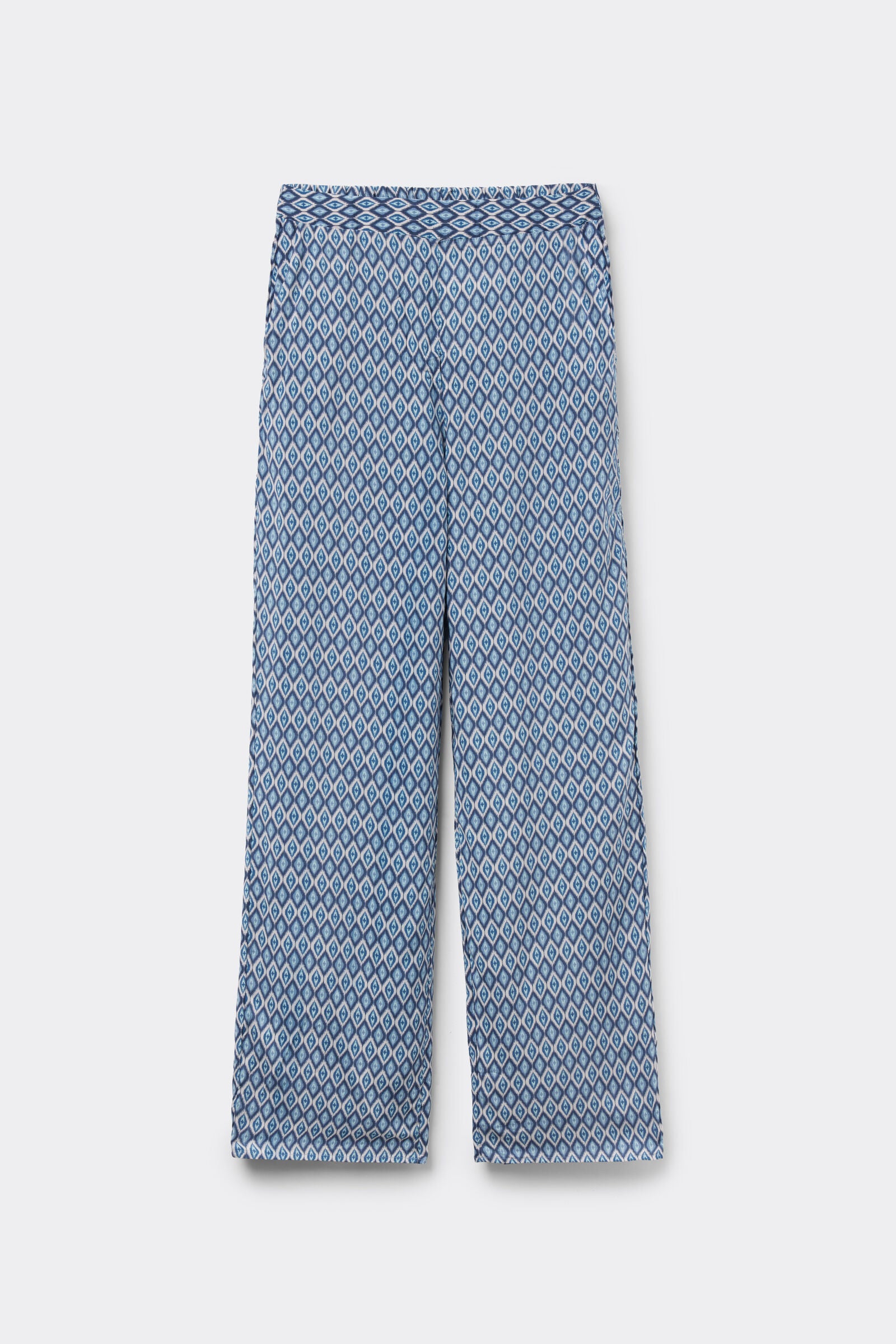 מכנסיים מנומרים Straight-Cut