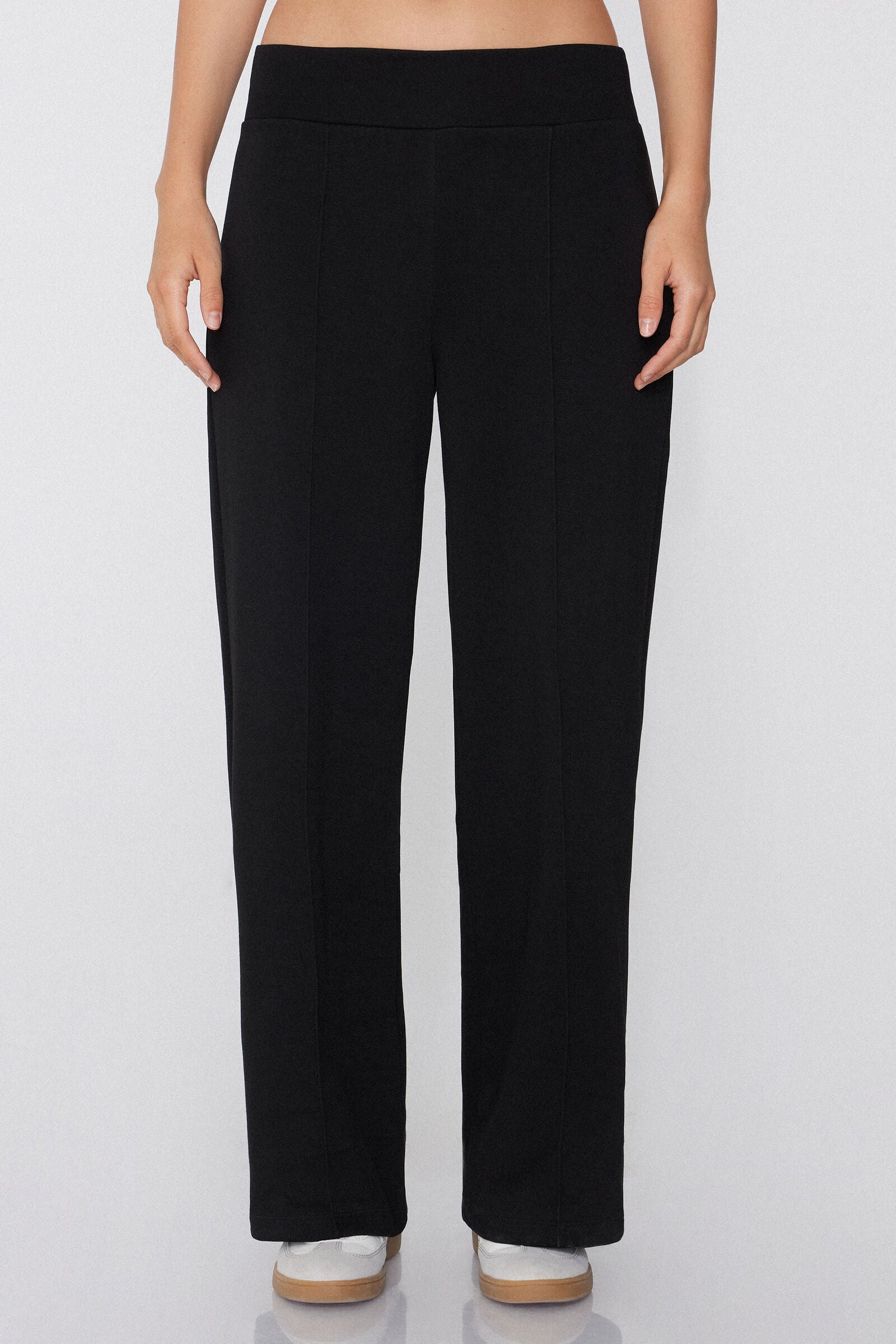 מכנסי פוטר WIDE LEG Thick Soft Touch