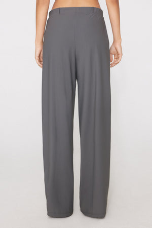 מכנסיים ארוכים מבד מיקרופייבר Easy Fit