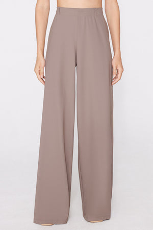 מכנסיים ארוכים מבד מיקרופייבר Easy Fit