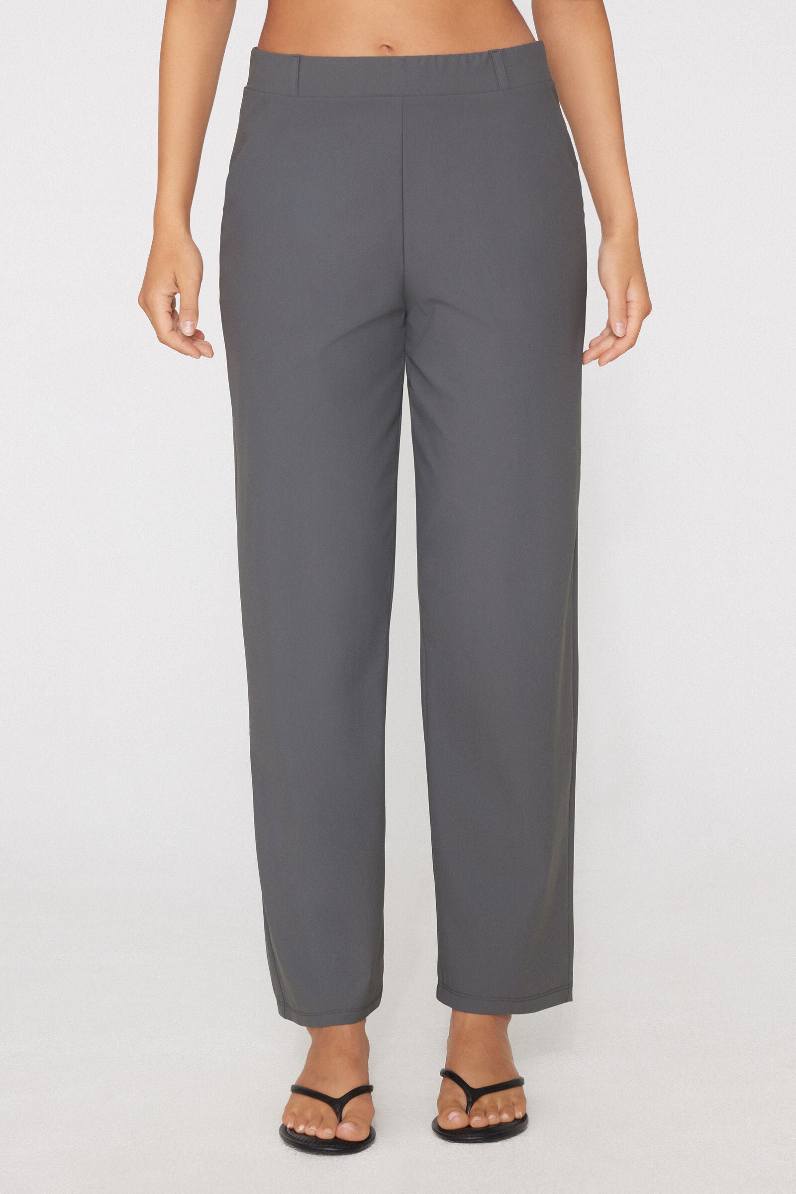 מכנסי סיגר מבד מיקרופייבר Easy Fit
