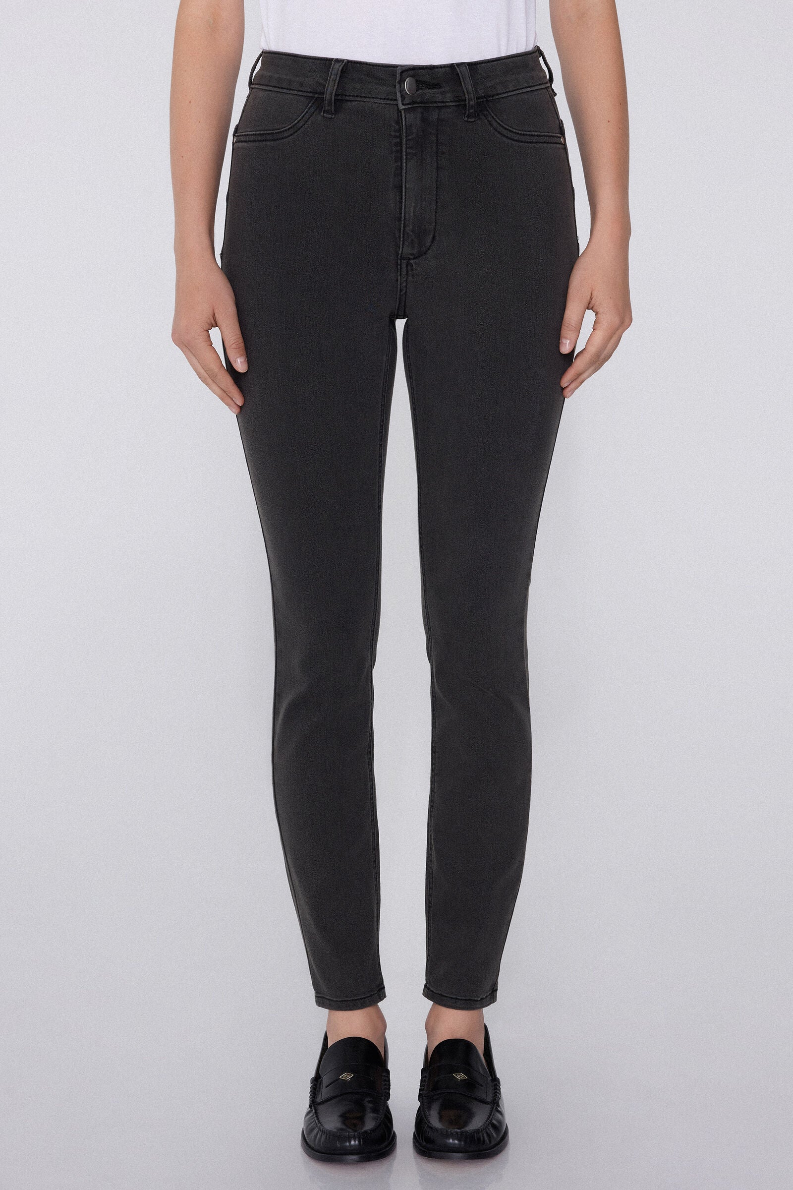 גינס פוש אפ High-Waist
