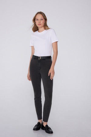 גינס פוש אפ High-Waist