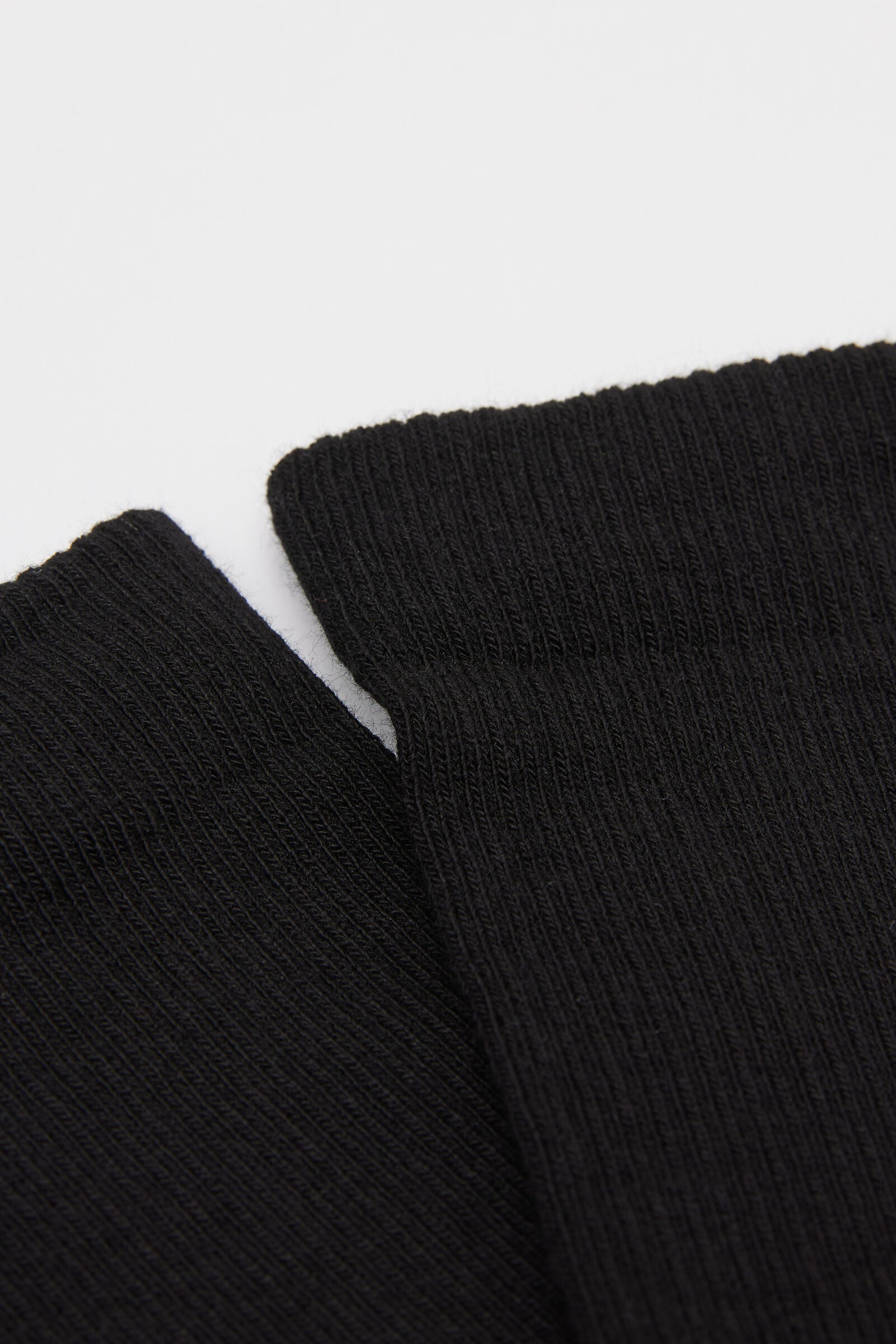 גרבי כותנה 3/4 Ribbed