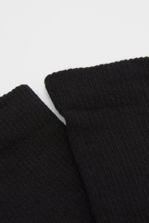 גרבי כותנה 3/4 Ribbed