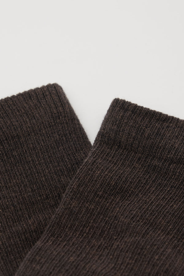 גרבי כותנה 3/4 Ribbed