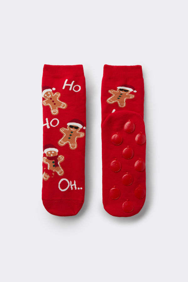 גרביים נגד החלקה הדפס