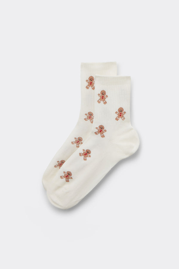 גרבי ספורט קצרות Patterned