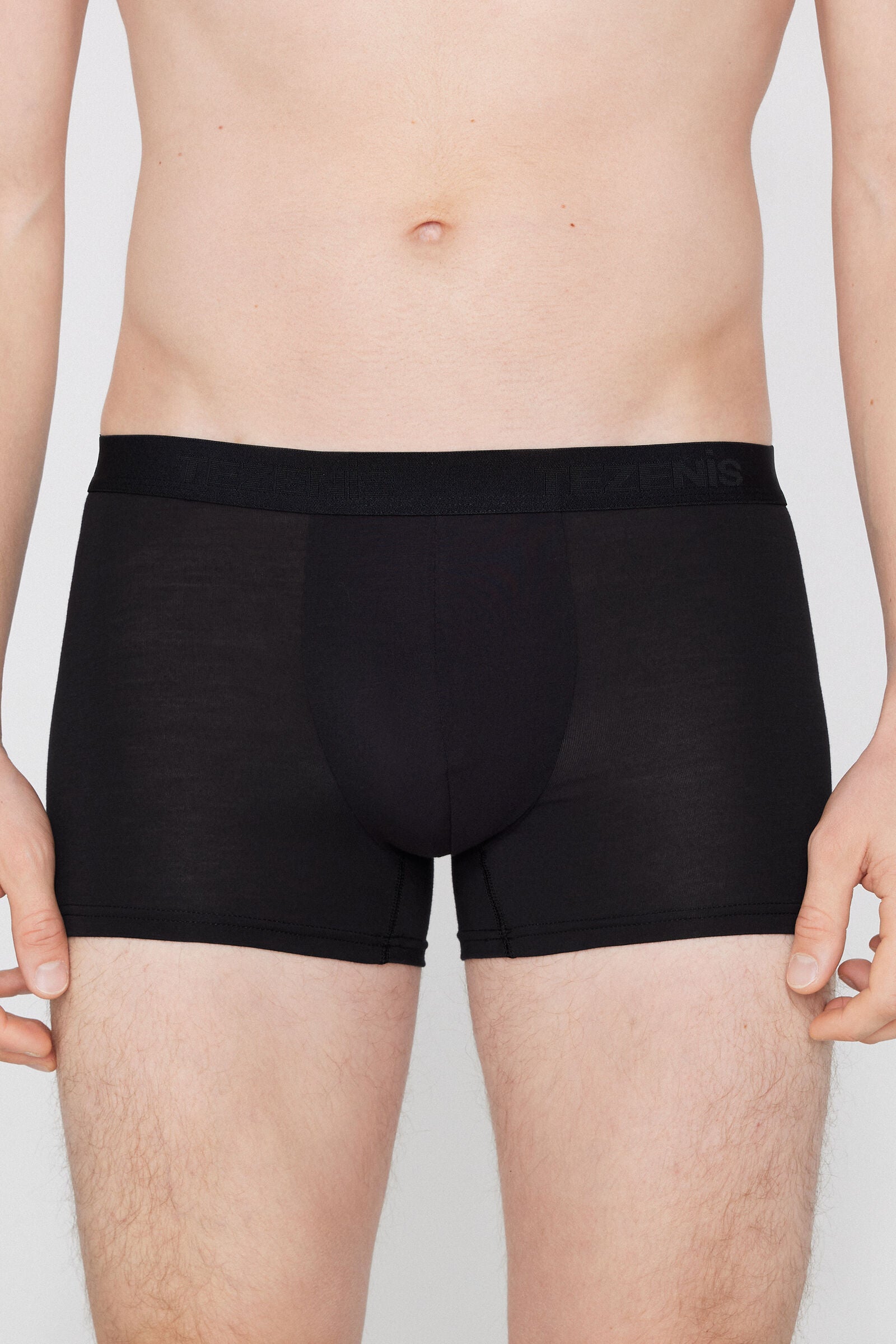 תחתוני בוקסר מבד ויסקוזה עם לוגו