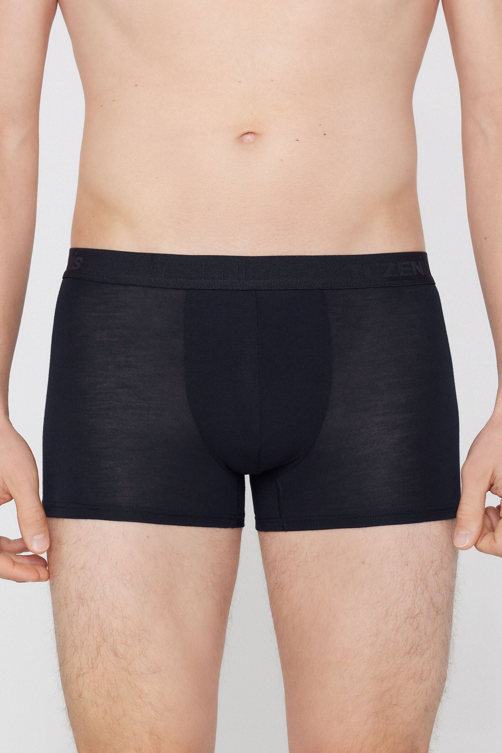 תחתוני בוקסר מבד ויסקוזה עם לוגו