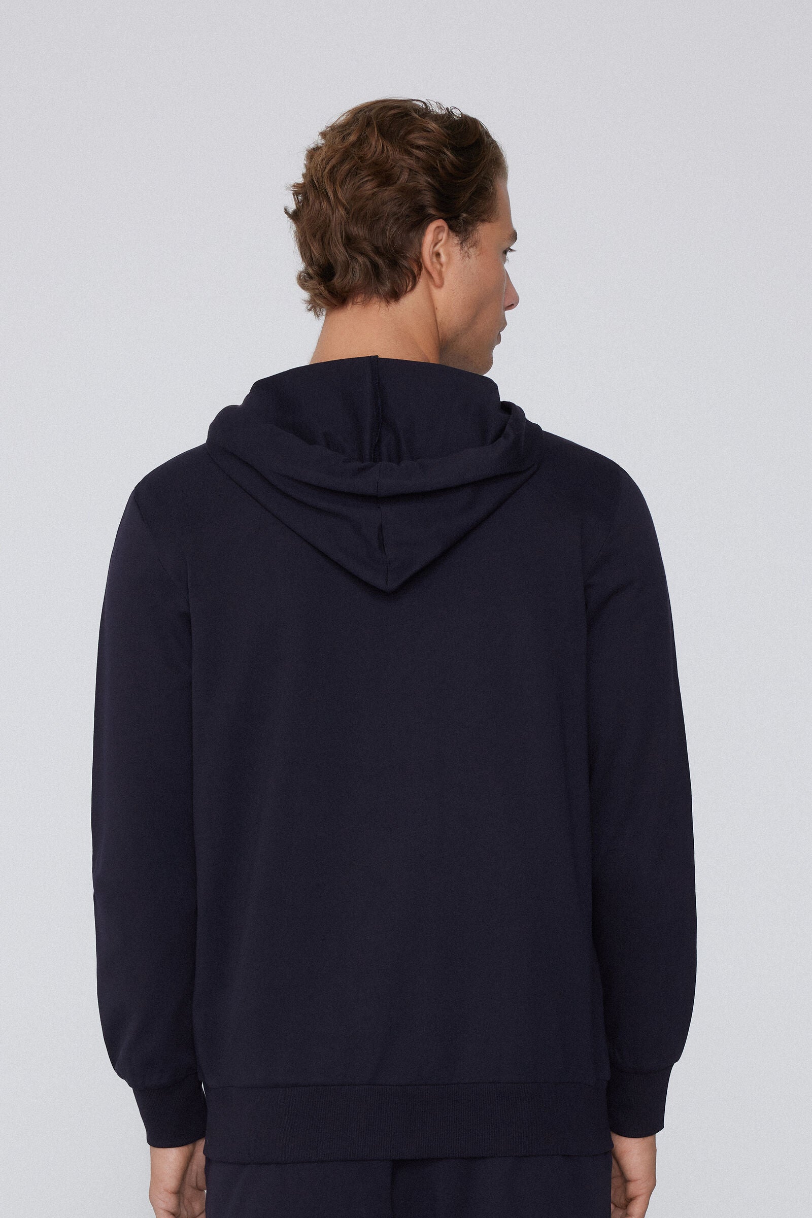 סווטשירט קפוצ'ון עם רוכסן