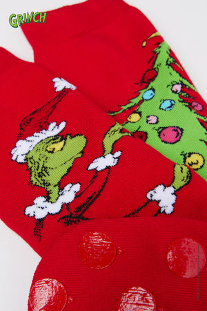 גרביים נגד החלקה Grinch FAMILY