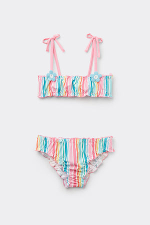 סט ביקיני Multicoloured Striped