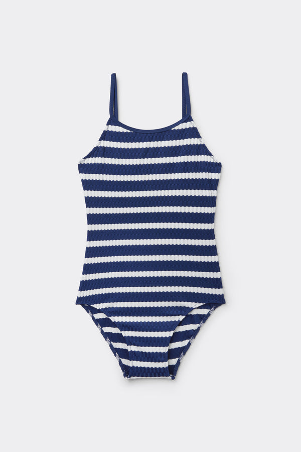 בגד ים שלם לילדות Sailor Stripes
