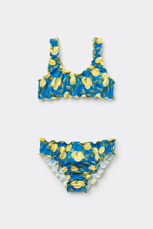 סט ביקיני הדפס Sorrento Lemon