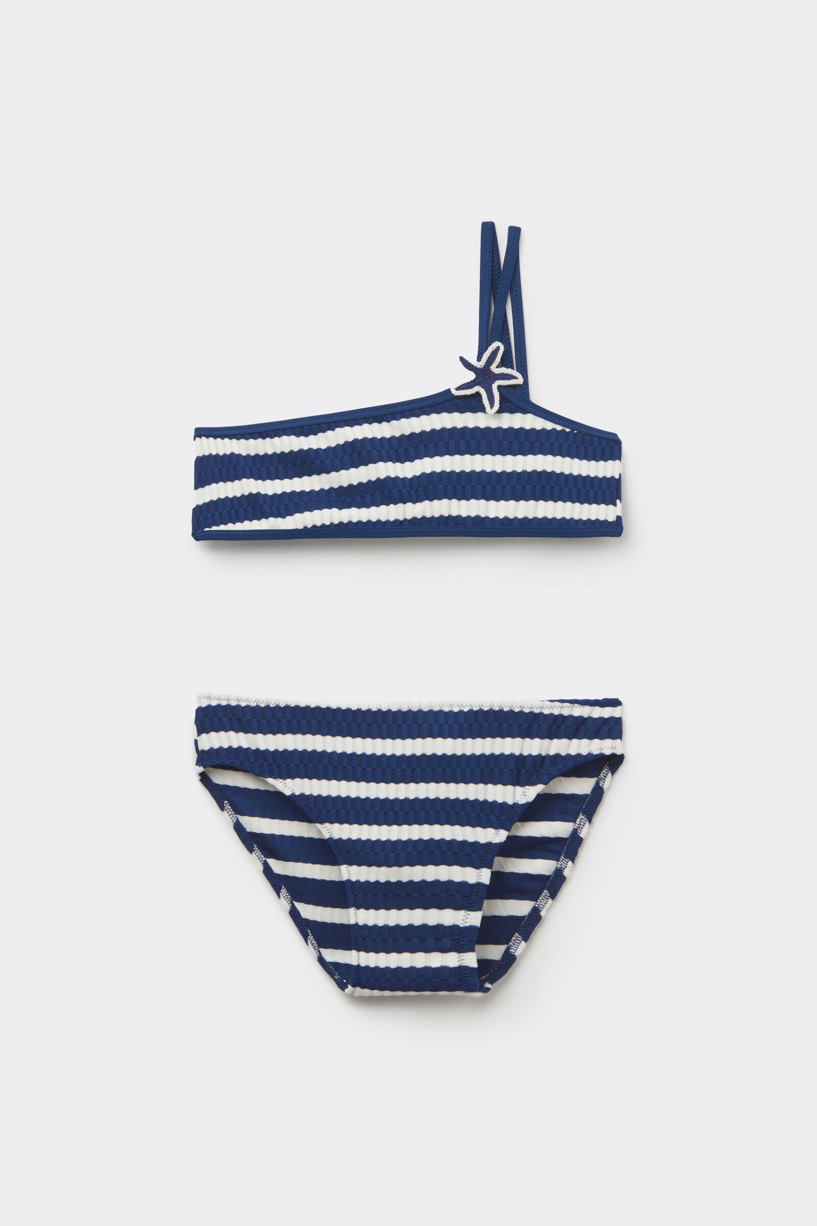 סט ביקיני לילדות Sailor Stripes