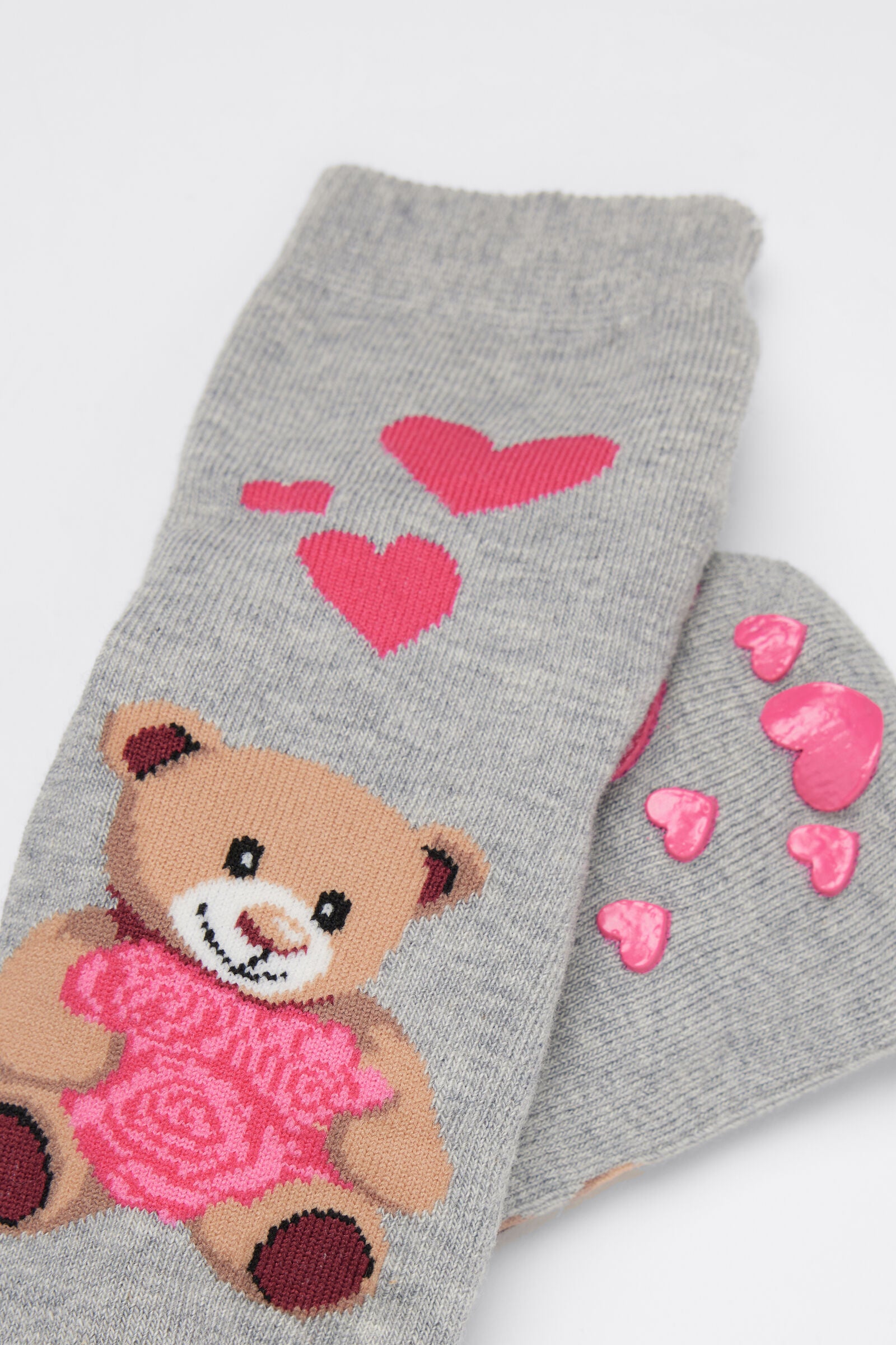 גרביים נגד החלקה עם הדפס