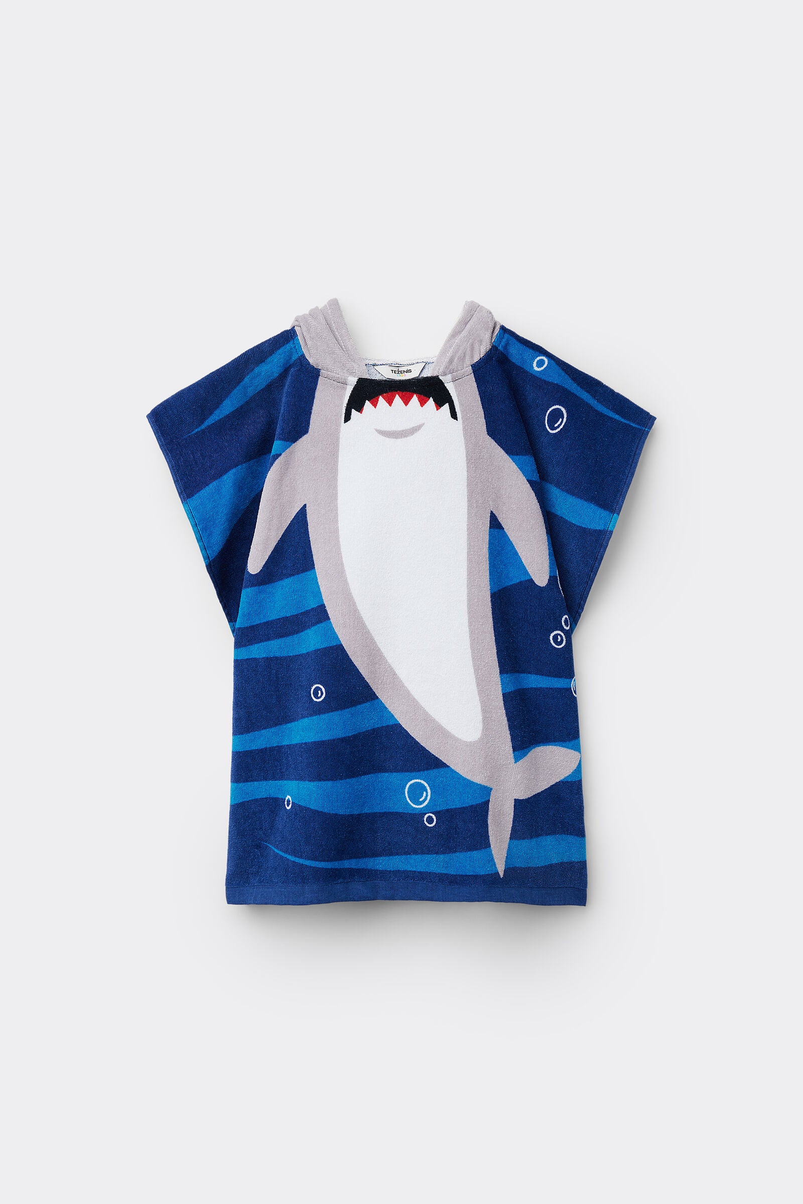פונצ'ו מגבת טרי כותנה Shark