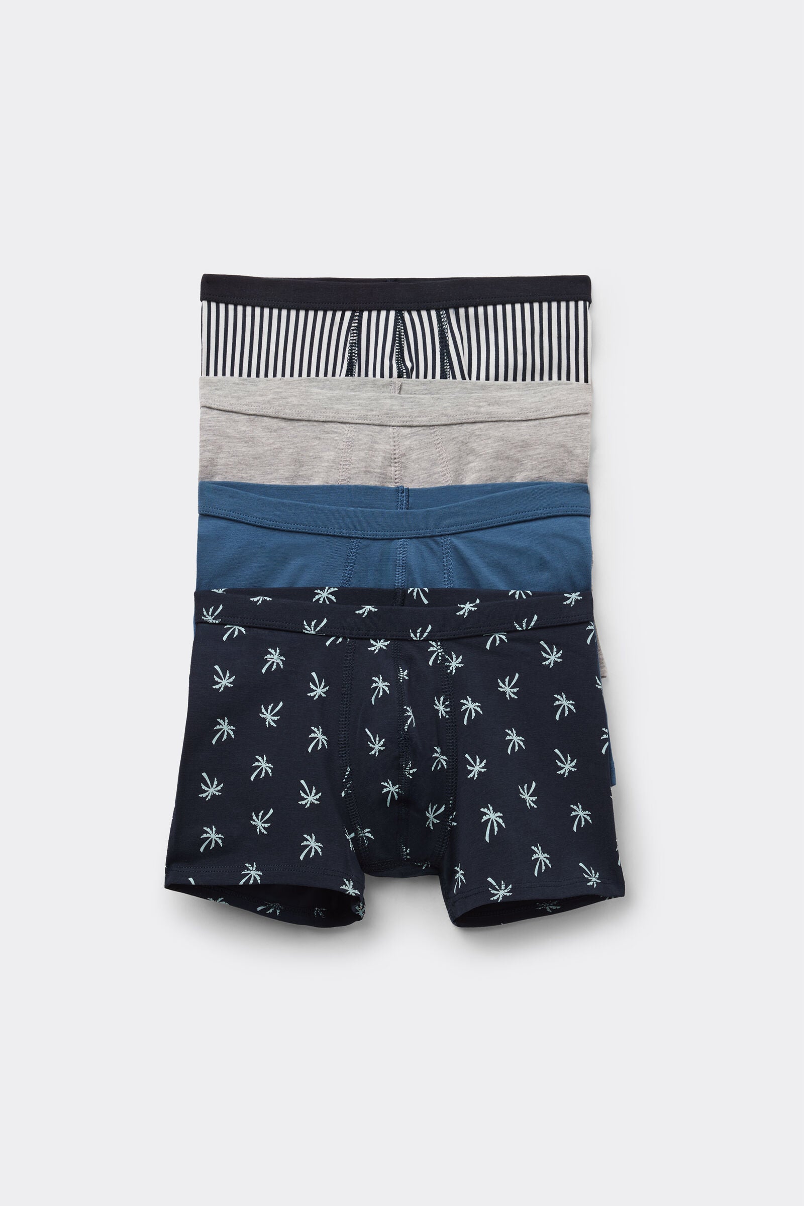 מארז 4 זוגות תחתוני בוקסר כותנה