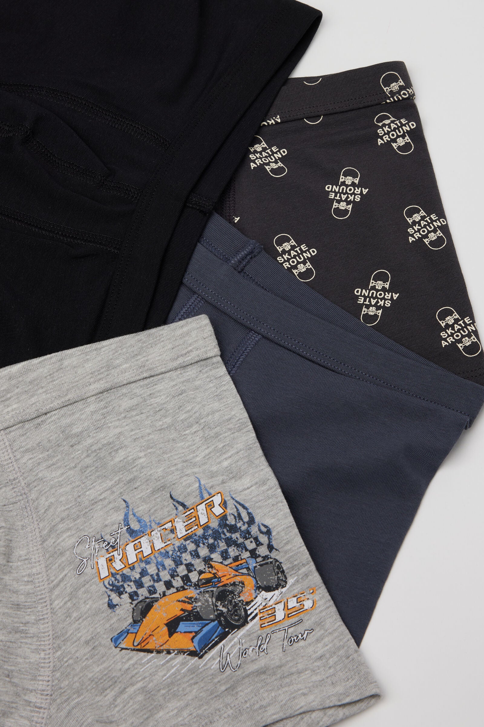 מארז 4 זוגות תחתוני בוקסר כותנה