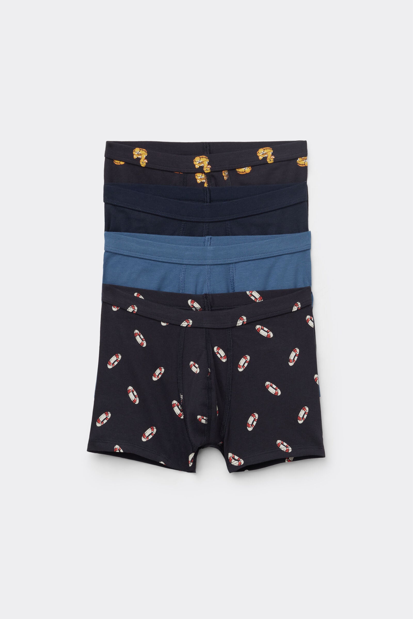 מארז 4 זוגות תחתוני בוקסר כותנה