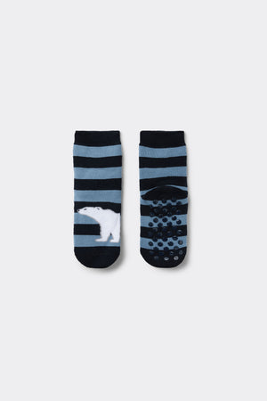 גרביים קצרות עם דוגמה Boys Non-Slip