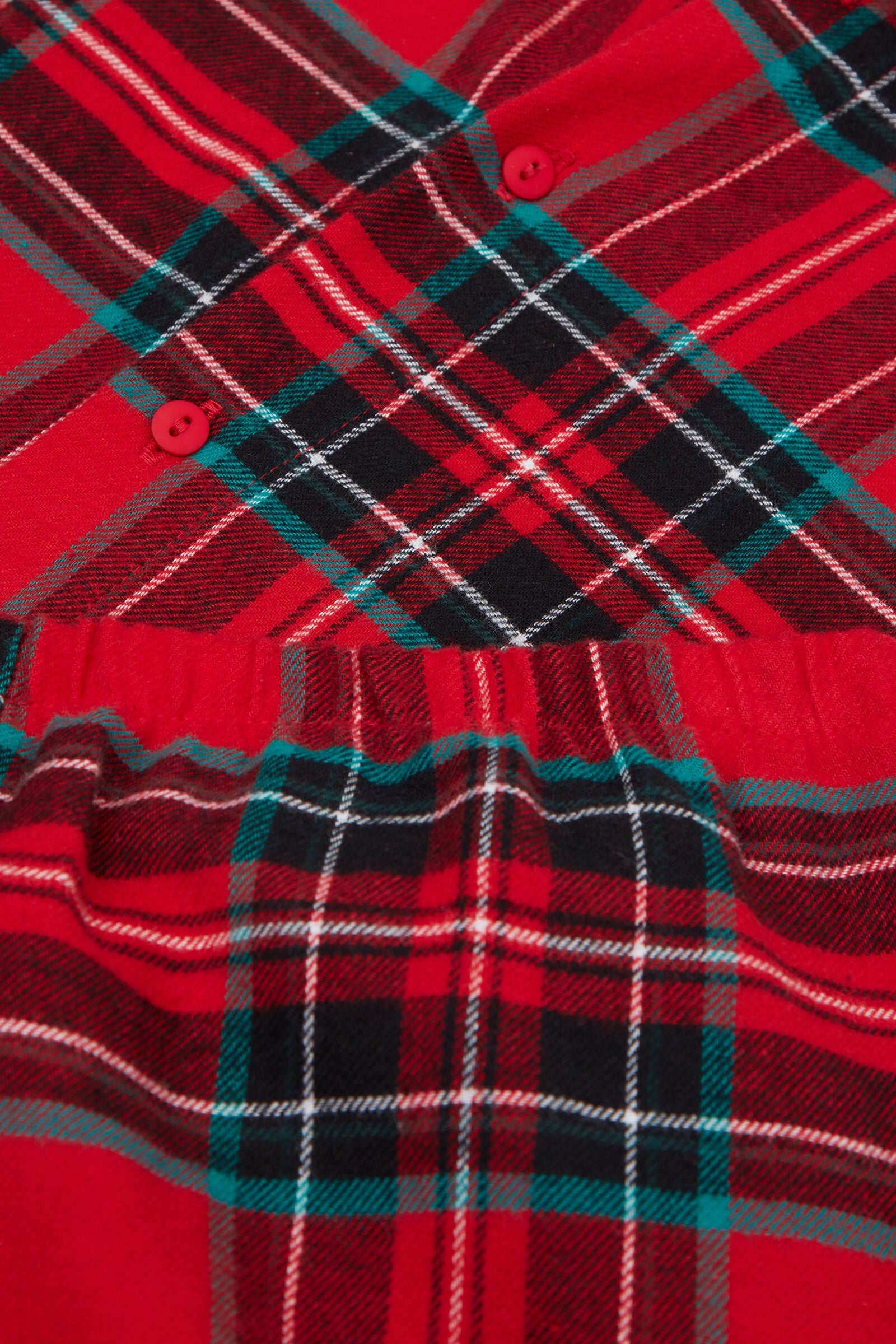 סט פיג'מה יוניסקס פלנל Tartan