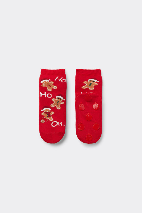 גברי יוניסקס קצרות נגד החלקה Christmas