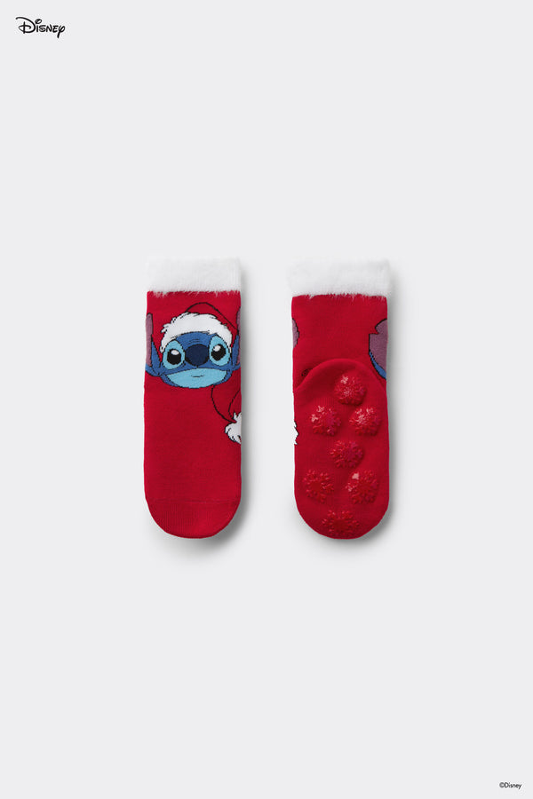 גרבי יוניסקס נגד החלקה  Disney Stitch