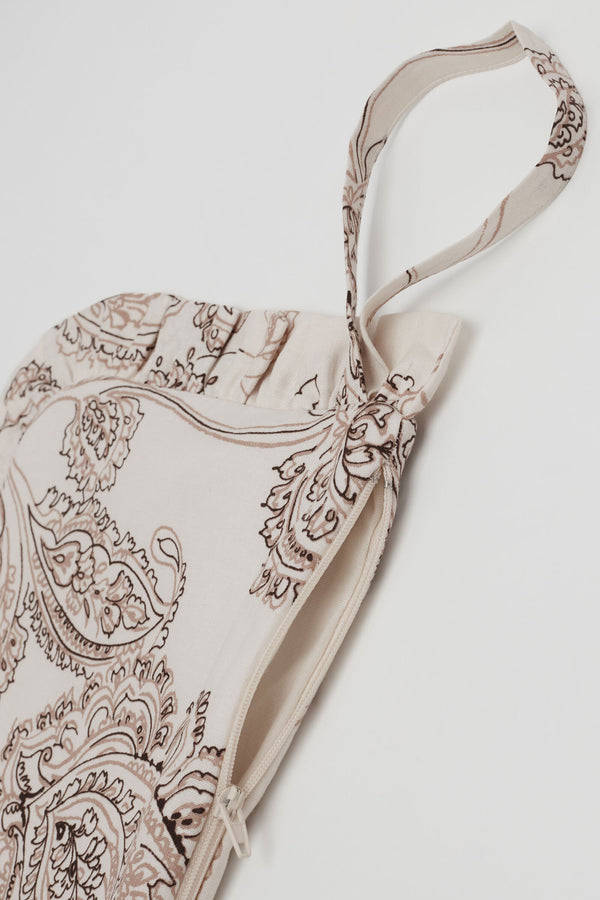 תיק קלאץ' בהדפס Paisley