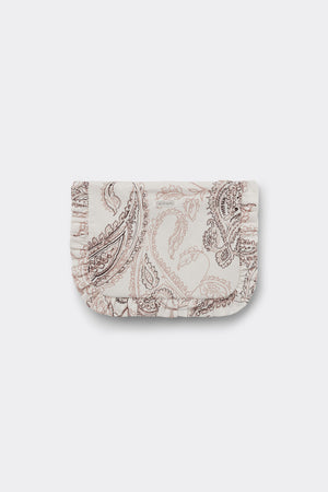 תיק קלאץ' בהדפס Paisley
