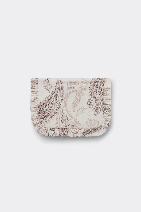 תיק קלאץ' בהדפס Paisley
