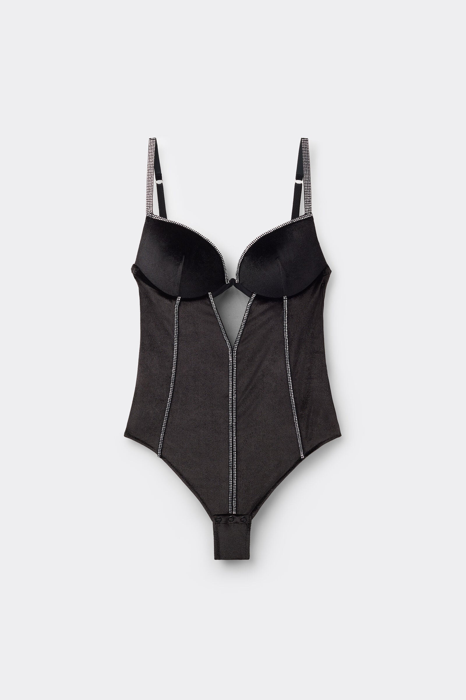 בגד גוף עם גב חשוף Girls Wanna Glisten