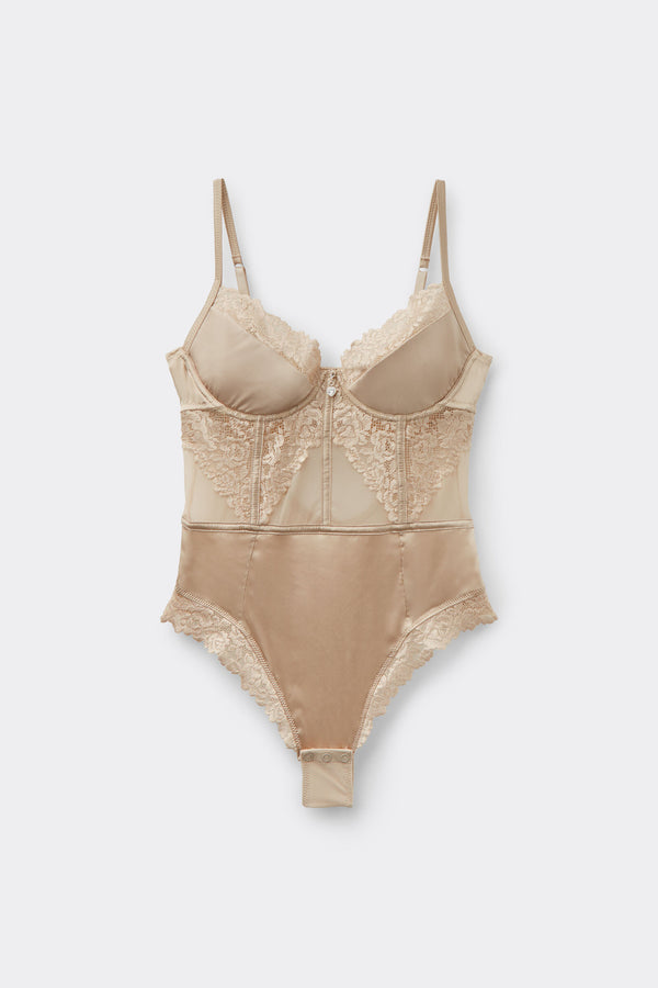בגד גוף CARIOCA Silky FLOWERS
