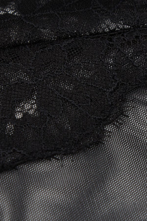 בגד גוף טול ותחרה Sheer Glamour