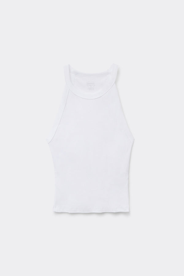 גופיית קרופ Ribbed Superior Cotton