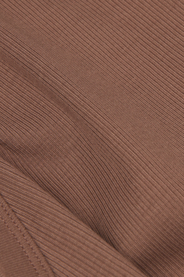 גופיית קרופ Ribbed Superior Cotton