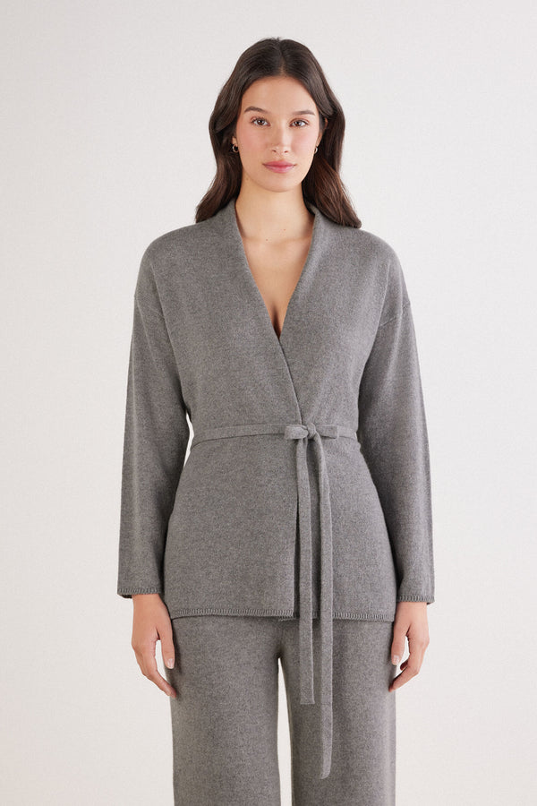 קרדיגן 100% Cashmere