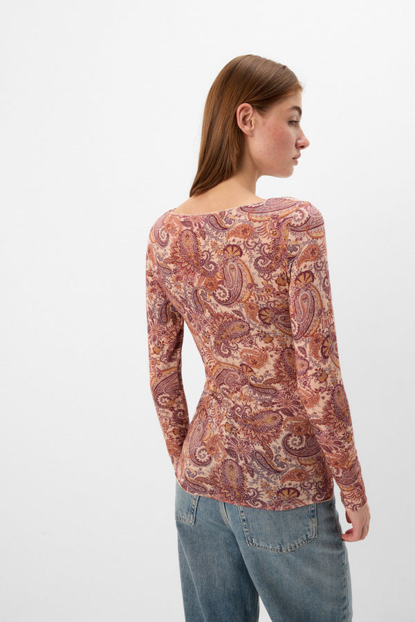 חולצה ארוכה Elevate Your Day Ultralight with Cashmere