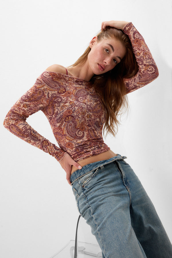 חולצה ארוכה Elevate Your Day Ultralight with Cashmere