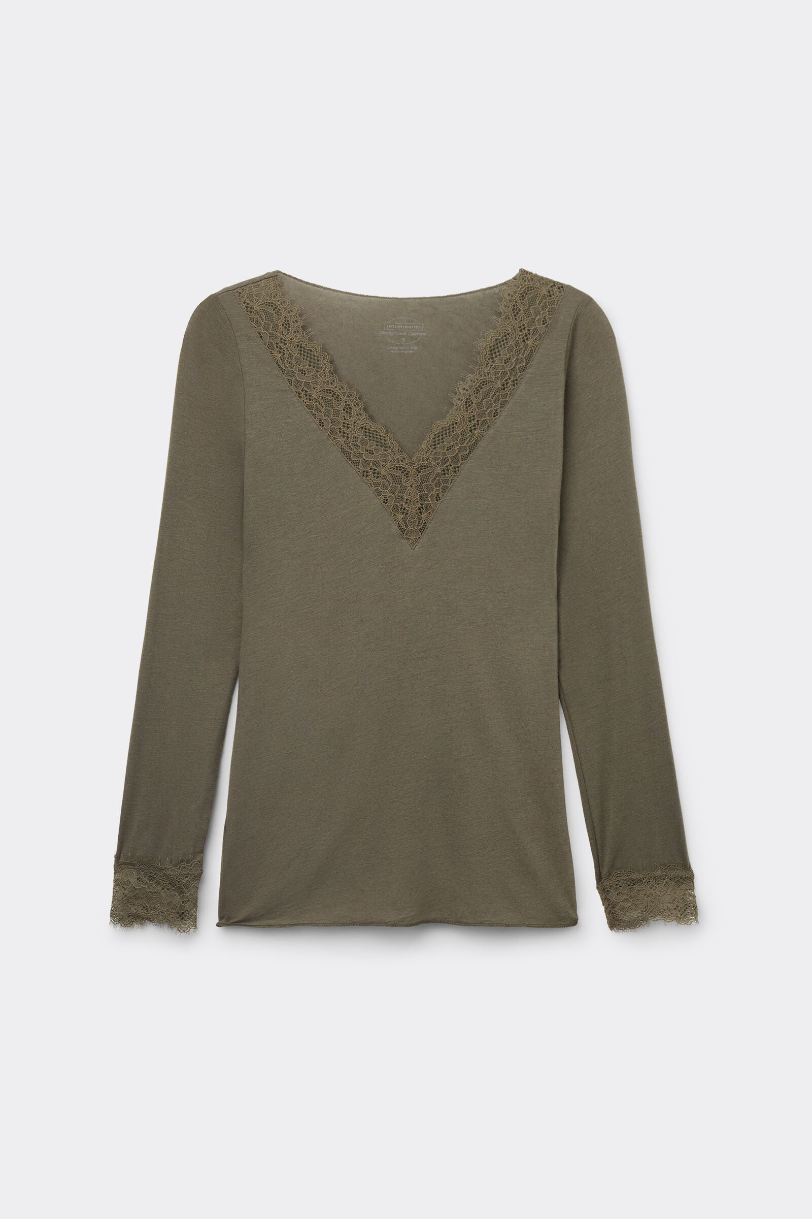 טי שירט V מבד קשמיר