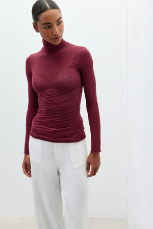 חולצת גולף Modal Cashmere Ultralight